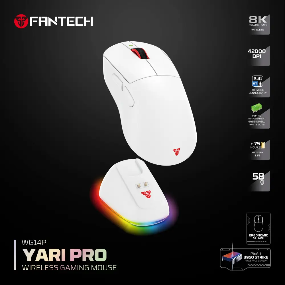 Mis Wireless Gaming Fantech WG14P Yari PRO Beli