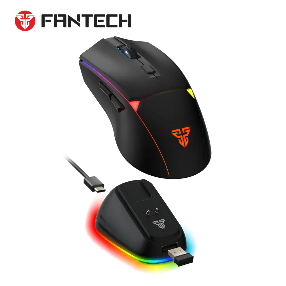 Mis Wireless Gaming Fantech Wg7v2rd Crypto II Crni