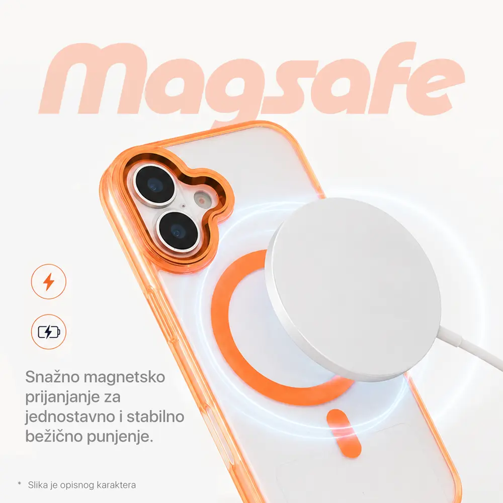 Torbica Magsafe Loop za Iphone 17 Pro Max 6.9 Crna