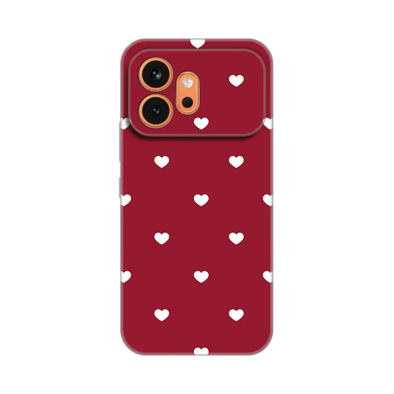Torbica Silikonska Print Skin za Honor 600 Burgundy Hearts