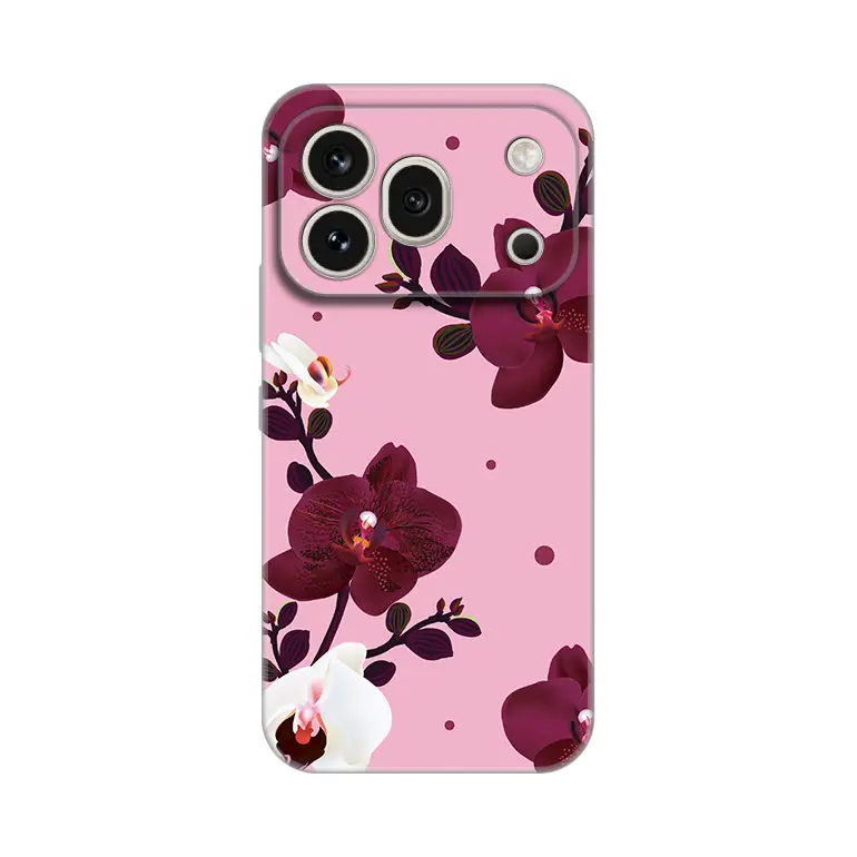 Torbica Silikonska Print Skin za Honor 600 Pro Pink Orchid