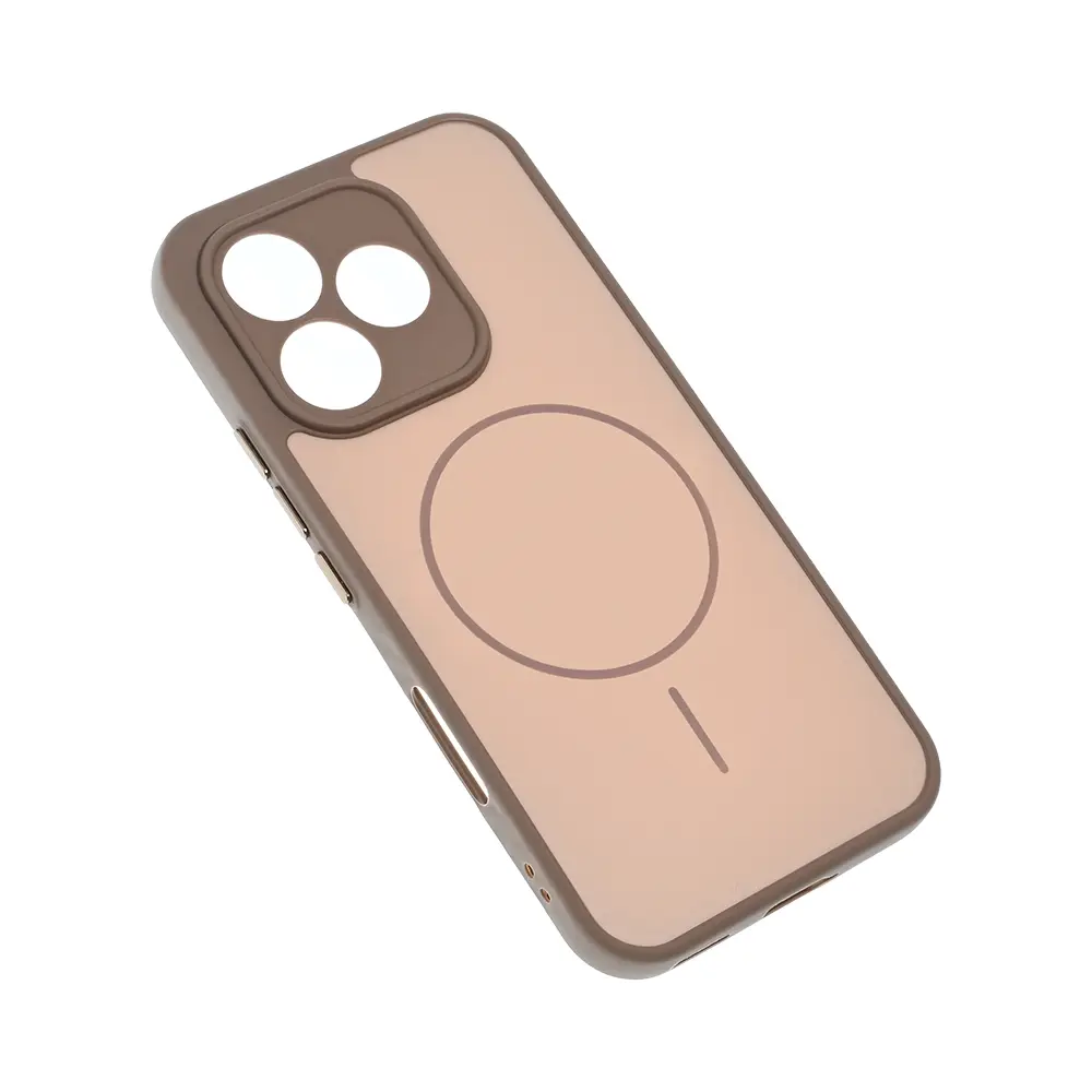 Torbica Magsafe Matte Line Lite za Honor 600 Lite Braon