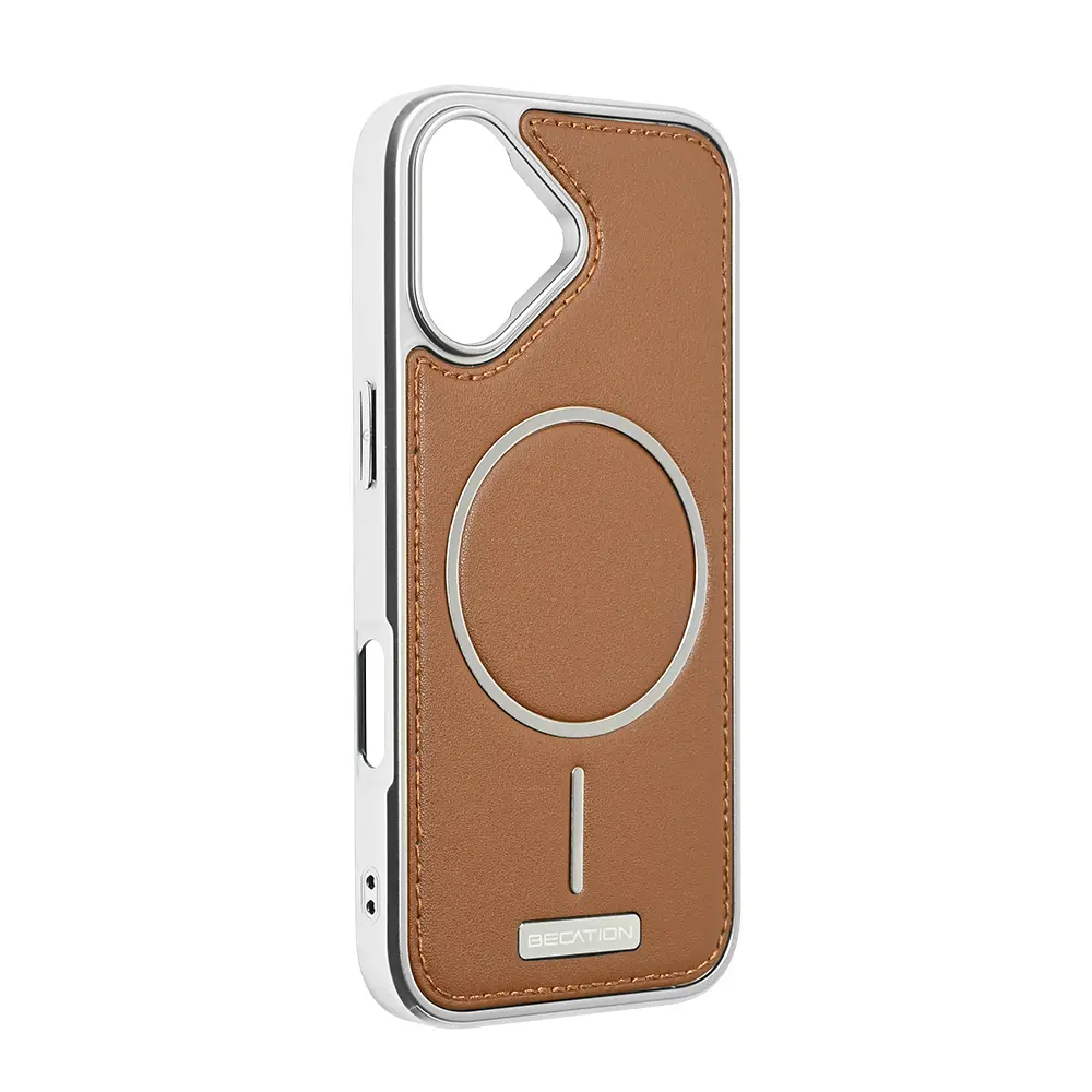 Torbica Magsafe Urban Leather za Iphone 17 6.3 Braon