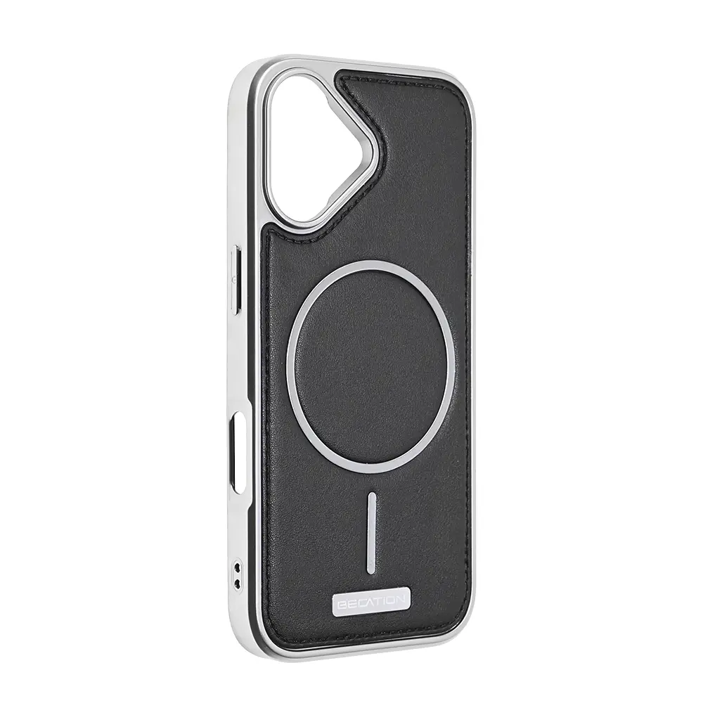 Torbica Magsafe Urban Leather za Iphone 17 6.3 Crna