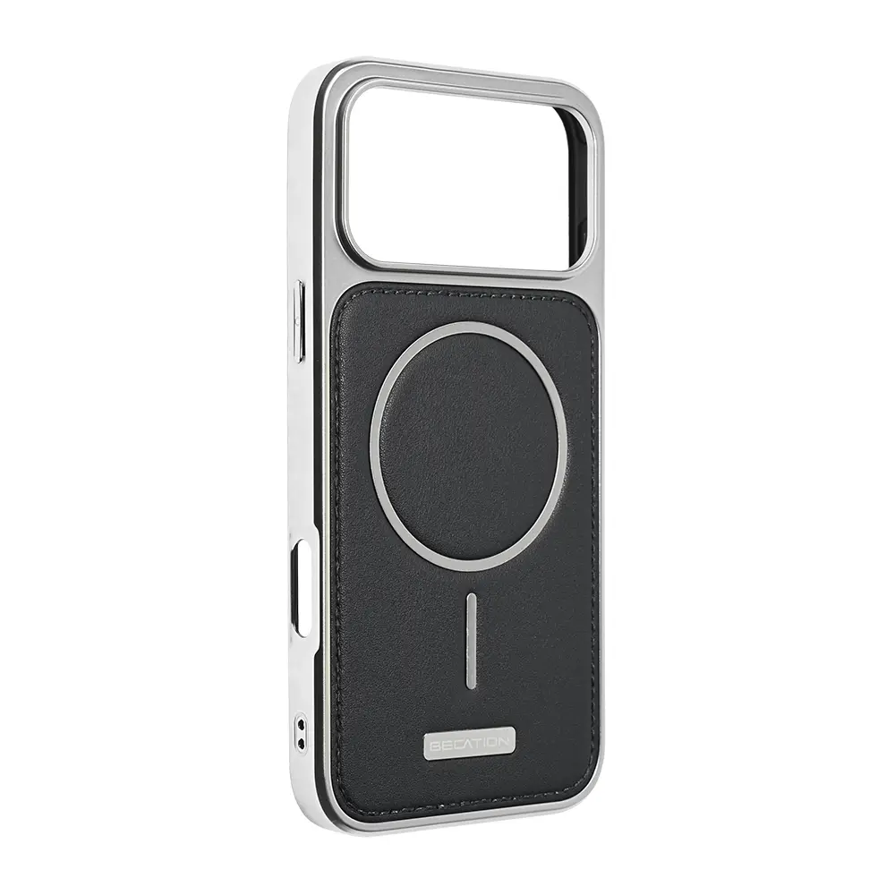 Torbica Magsafe Urban Leather za Iphone 17 Pro Max 6.9 Crna