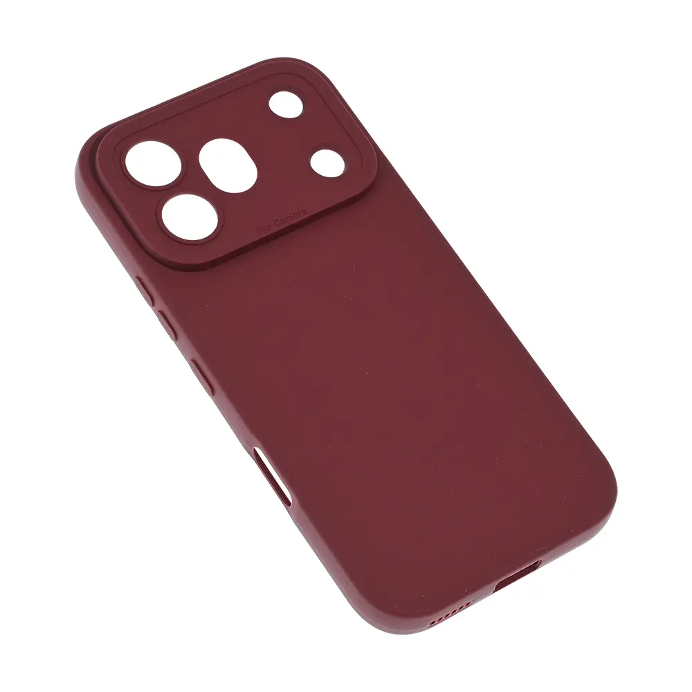 Torbica Silikon Pro Camera za Honor 600 Pro Bordo