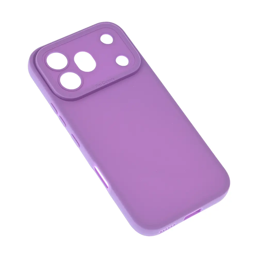 Torbica Silikon Pro Camera za Honor 600 Pro Ljubicasta