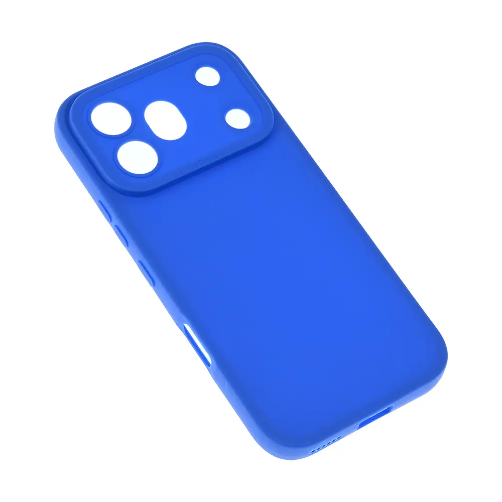 Torbica Silikon Pro Camera za Honor 600 Pro Plava