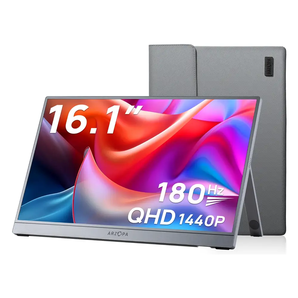 Eksterni Prenosni Monitor Arzopa Z3FC (sa Futrolom) 16,1 Inch Grey 2K Srgb100 180HZ