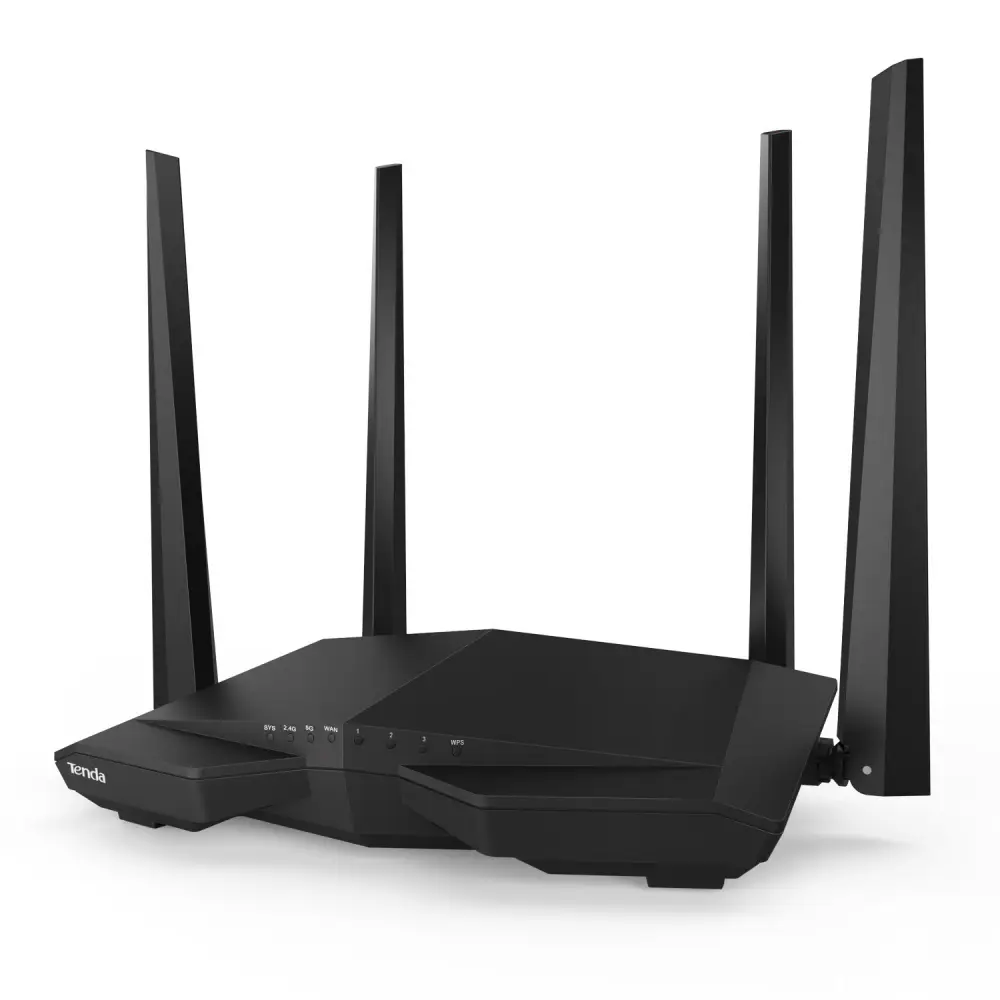 Wireless Router Tenda AC6 V5 Dualband 300-867mbps/ext4x5dbi/1wan/3lan/repeater