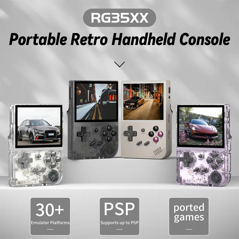 Konzola za Igranje Rg35xx 64G Crna