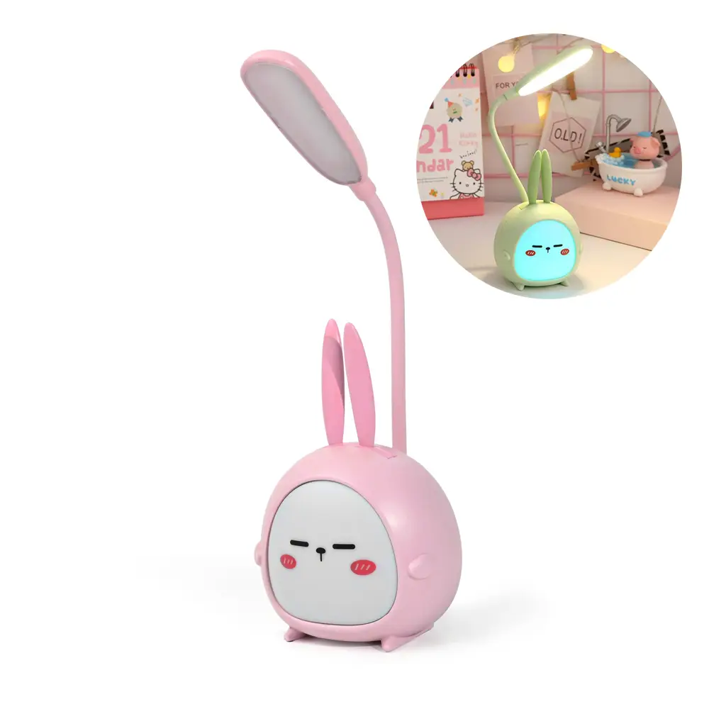 Decija Lampa Bunny Roze