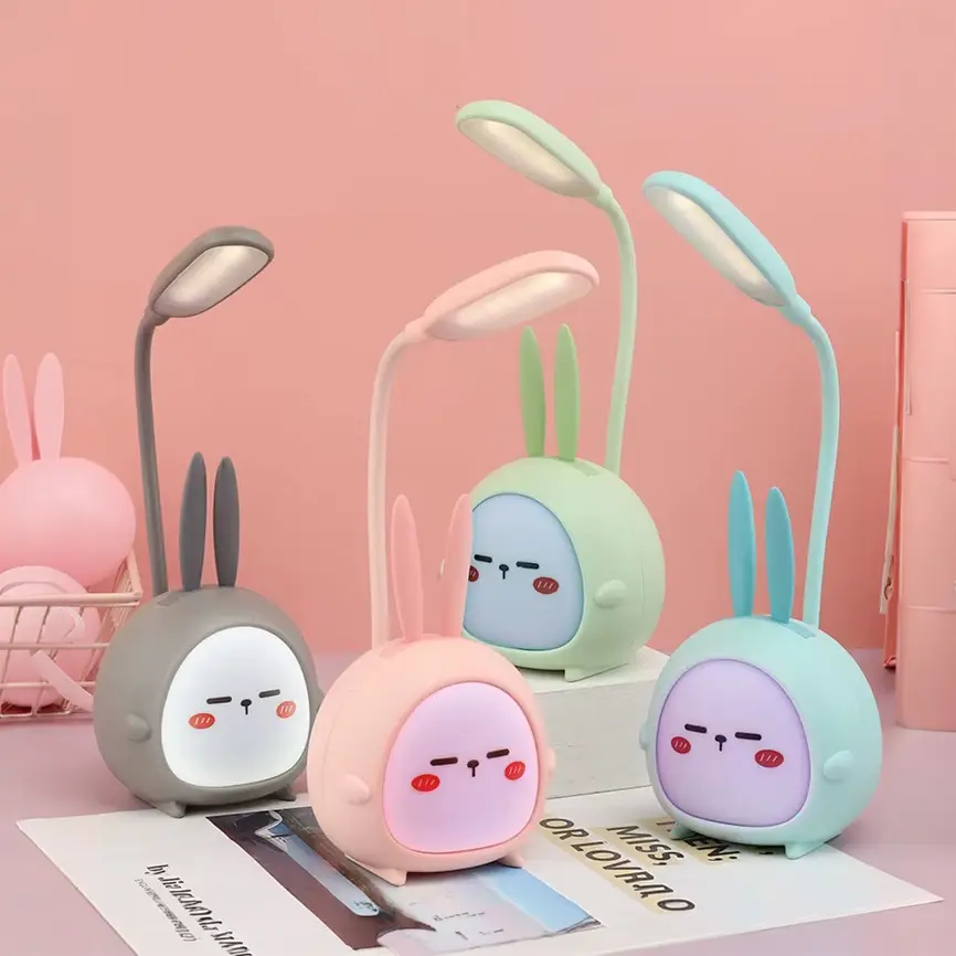 Decija Lampa Bunny Roze