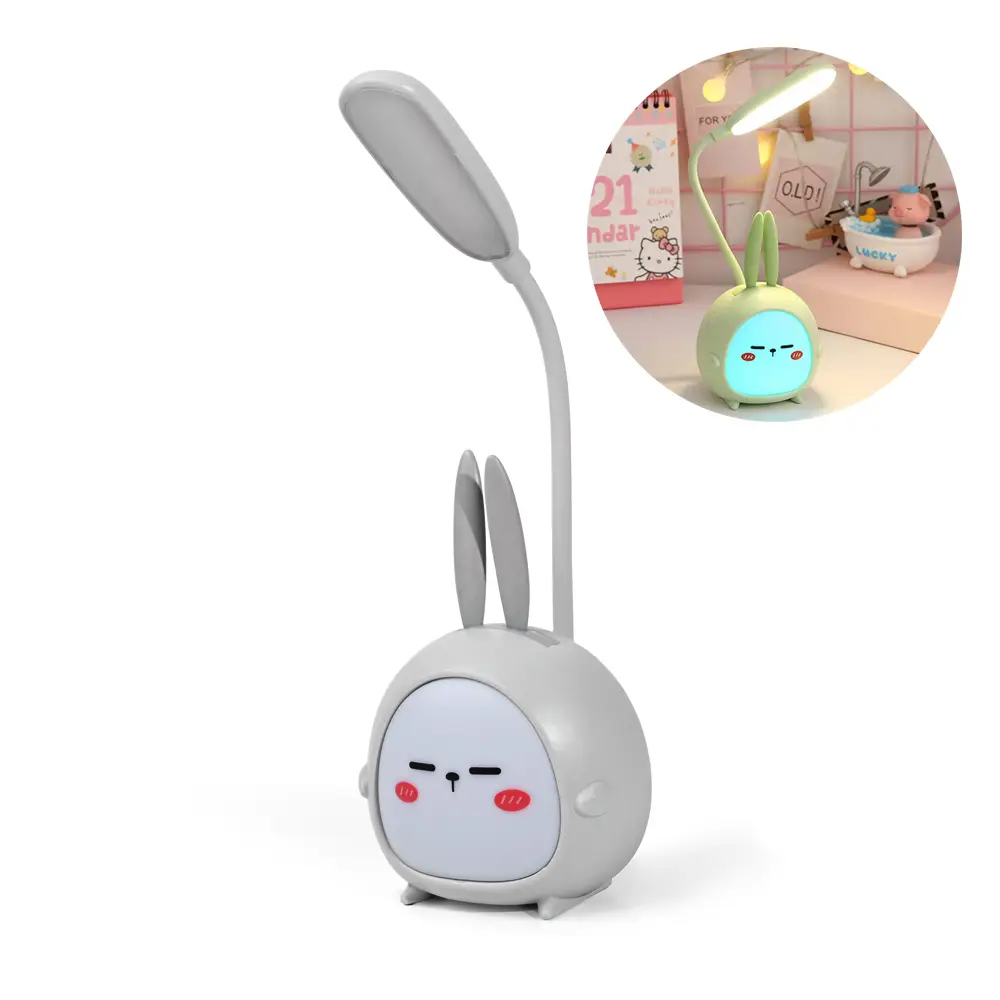 Decija Lampa Bunny Siva