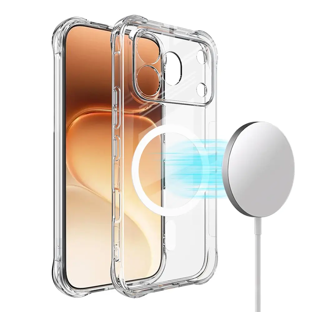 Torbica Magsafe Ice Cube za Honor 600 Pro Transparent
