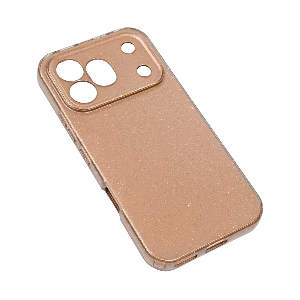 Torbica Sparkle Dust za Honor 600/600 Pro Roze Zlatna