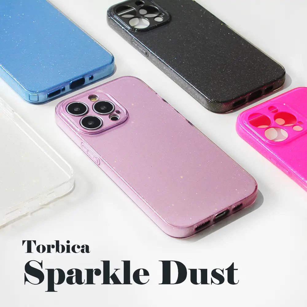 Torbica Sparkle Dust za Xiaomi Redmi Note 15 Pro Plus 5G Svetlo Ljubicasta