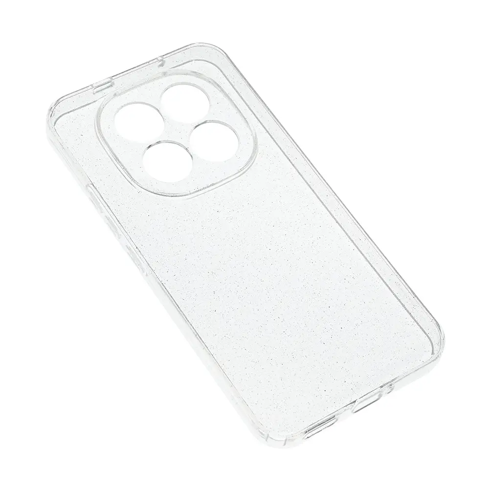 Torbica Sparkle Dust za Xiaomi Redmi Note 15 Pro Plus 5G Transparent