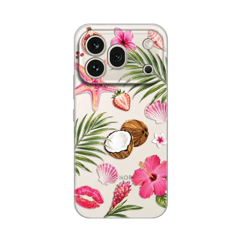 Torbica Silikonska Print za Honor 600 Pro Coconut Paradise