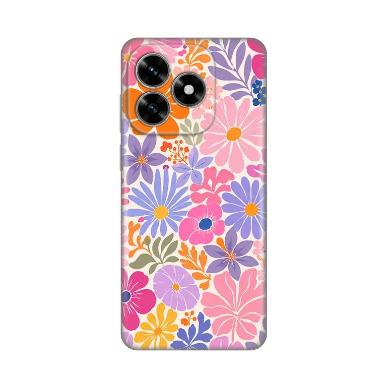 Torbica Silikonska Print za Honor X5C Plus Sunny Petals