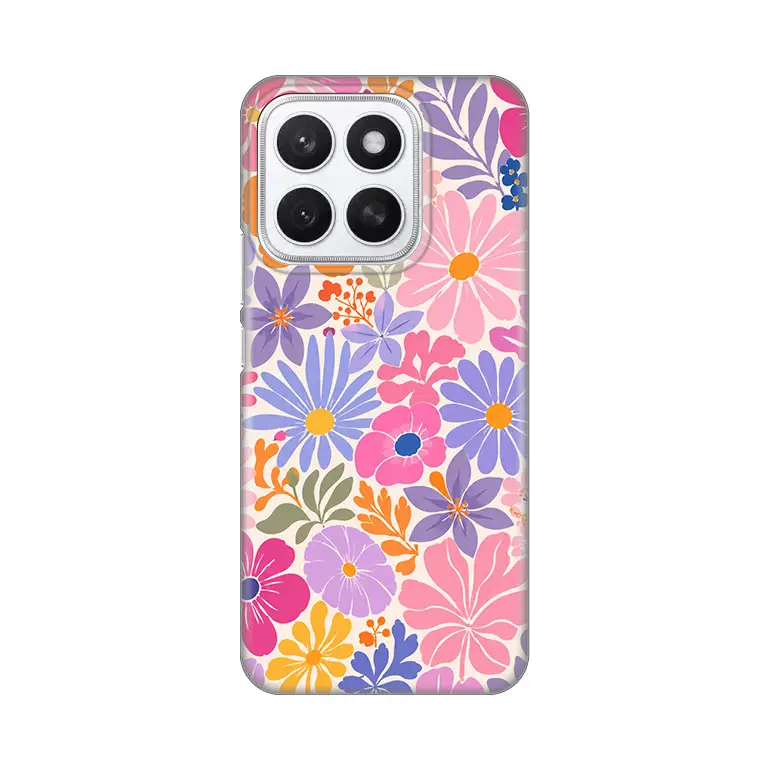 Torbica Silikonska Print za Honor X8C Sunny Petals