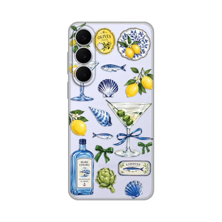 Torbica Silikonska Print za Samsung S731B Galaxy S25 Fe Mediterranean Martini