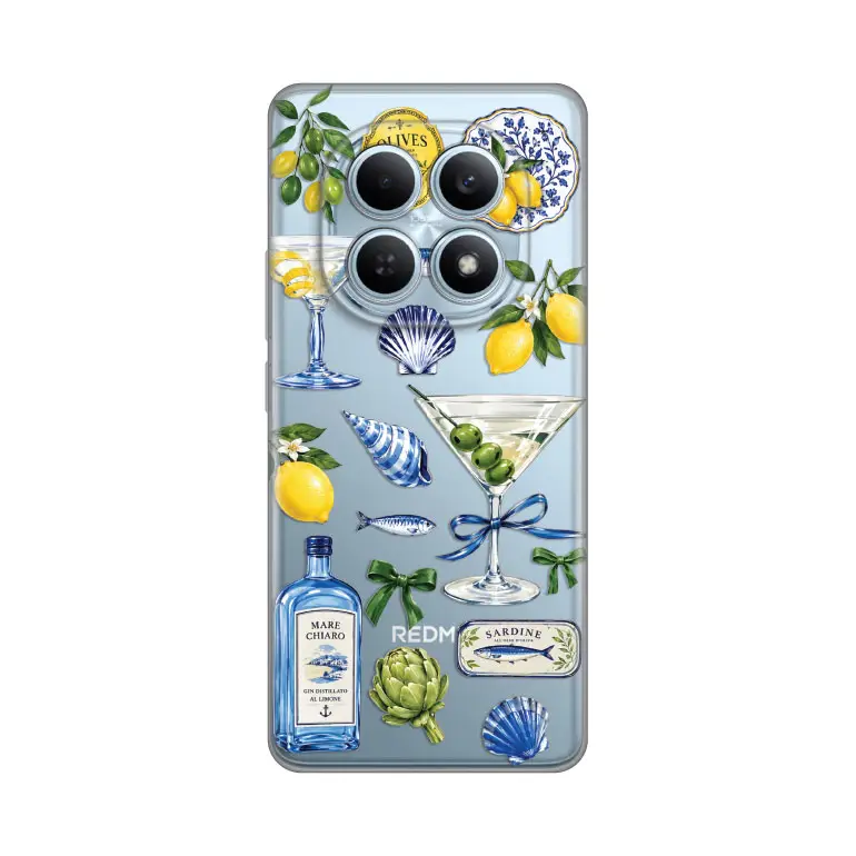 Torbica Silikonska Print za Xiaomi Redmi Note 15 4g/5g Mediterranean Martini