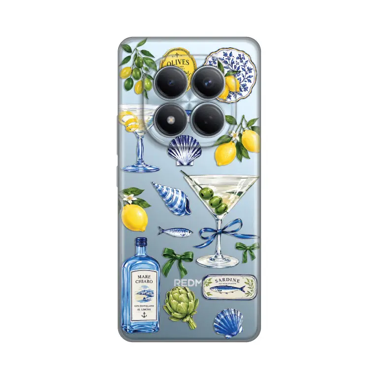 Torbica Silikonska Print za Xiaomi Redmi Note 15 Pro 4G Mediterranean Martini