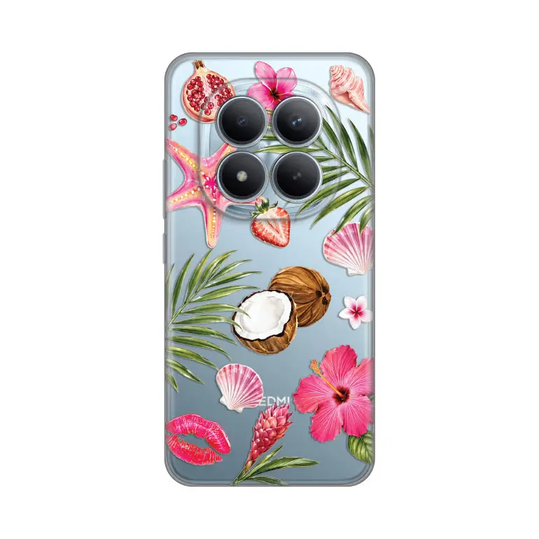 Torbica Silikonska Print za Xiaomi Redmi Note 15 Pro Plus 5G Coconut Paradise