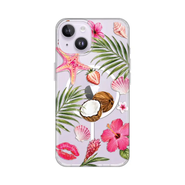 Torbica Print Magsafe za Iphone 13/14 6.1 Coconut Paradise