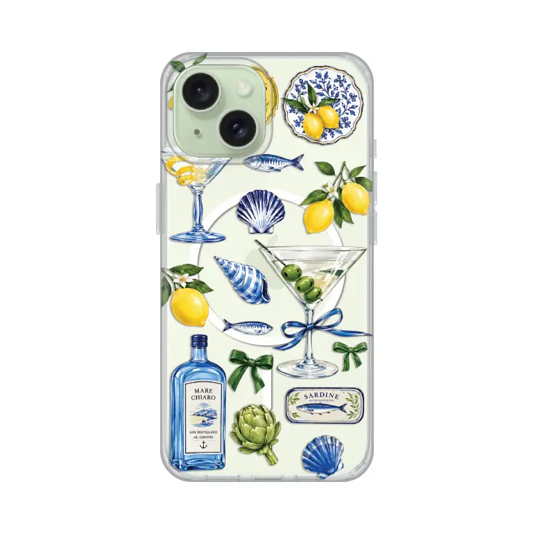 Torbica Print Magsafe za Iphone 15 6.1 Mediterranean Martini