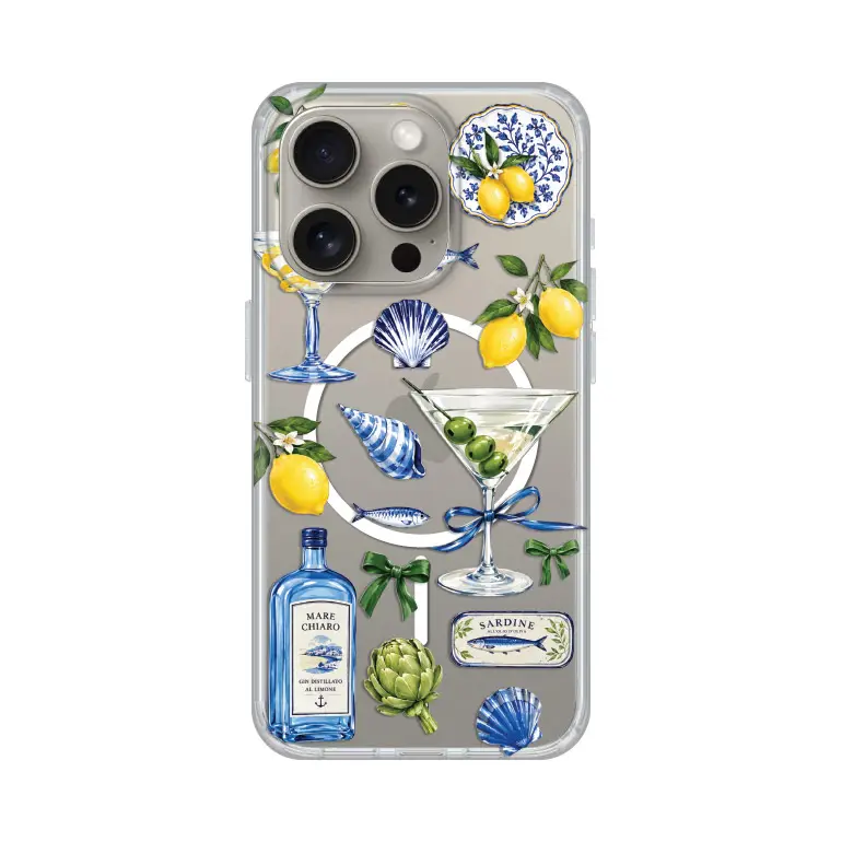 Torbica Print Magsafe za Iphone 15 Pro 6.1 Mediterranean Martini