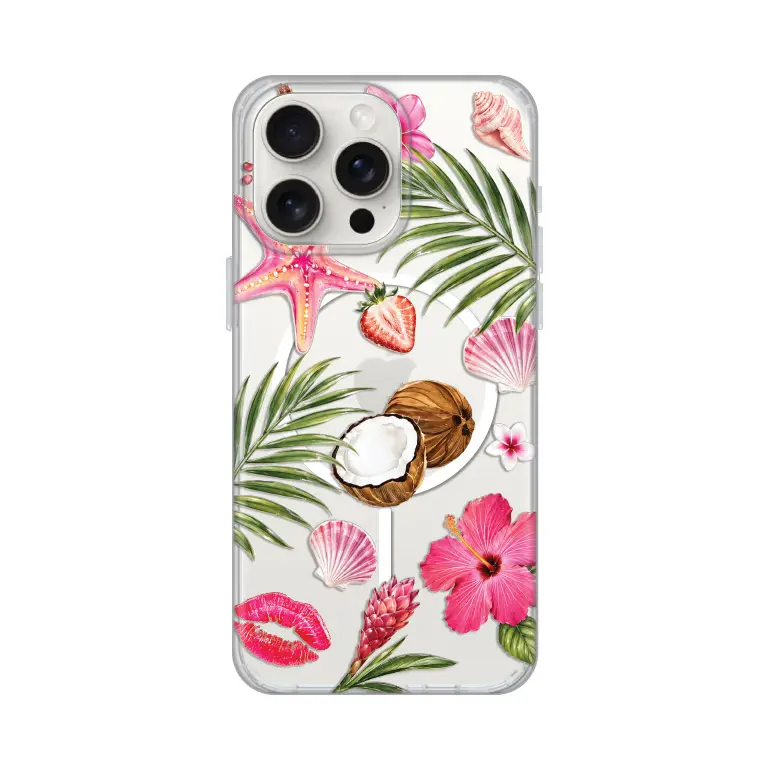 Torbica Print Magsafe za Iphone 15 Pro Max 6.7 Coconut Paradise