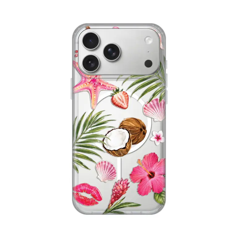 Torbica Print Magsafe za Iphone 17 Pro Max 6.9 Coconut Paradise