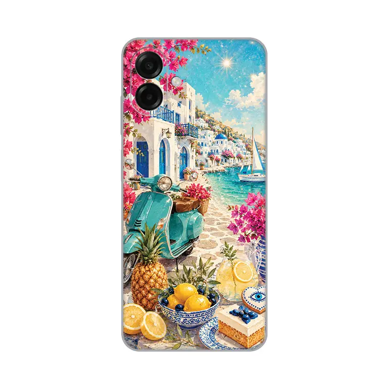 Torbica Silikonska Print Skin za Samsung A075F Galaxy A07 Summer In Greece