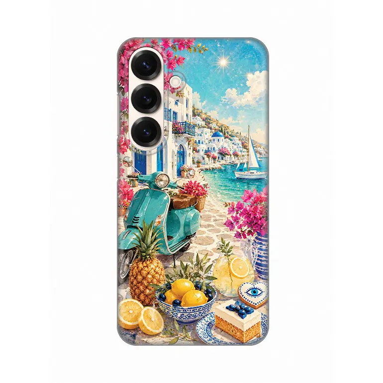 Torbica Silikonska Print Skin za Samsung S931B Galaxy S25 Summer In Greece