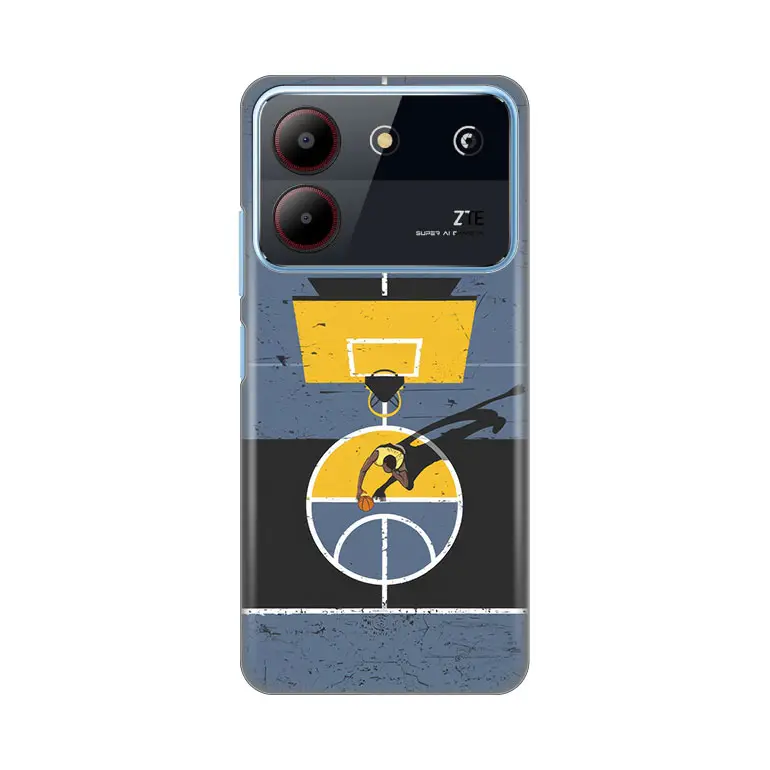 Torbica Silikonska Print Skin za ZTE Blade A54 Court