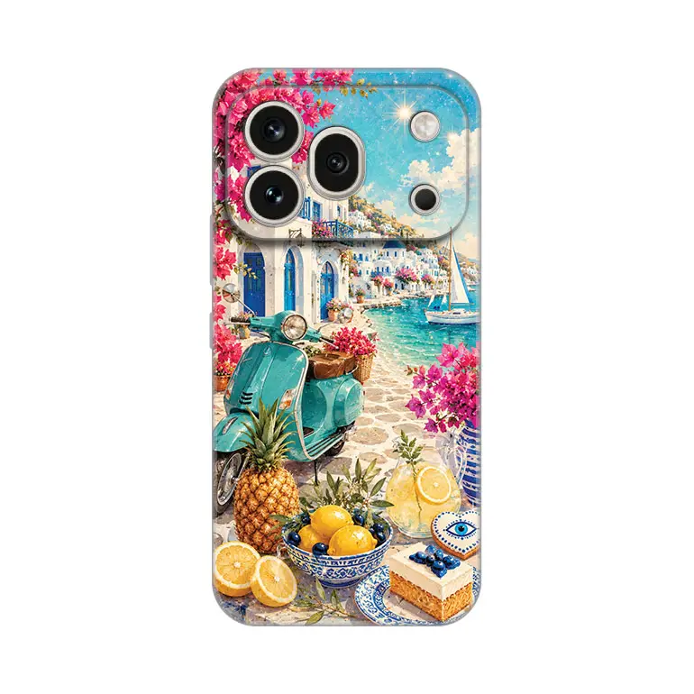 Torbica Silikonska Print Skin za Honor 600 Pro Summer In Greece