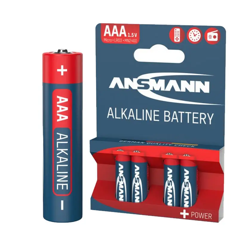 Ansmann Alkalna Baterija LR03 AAA 1,5v Blister 4KOM