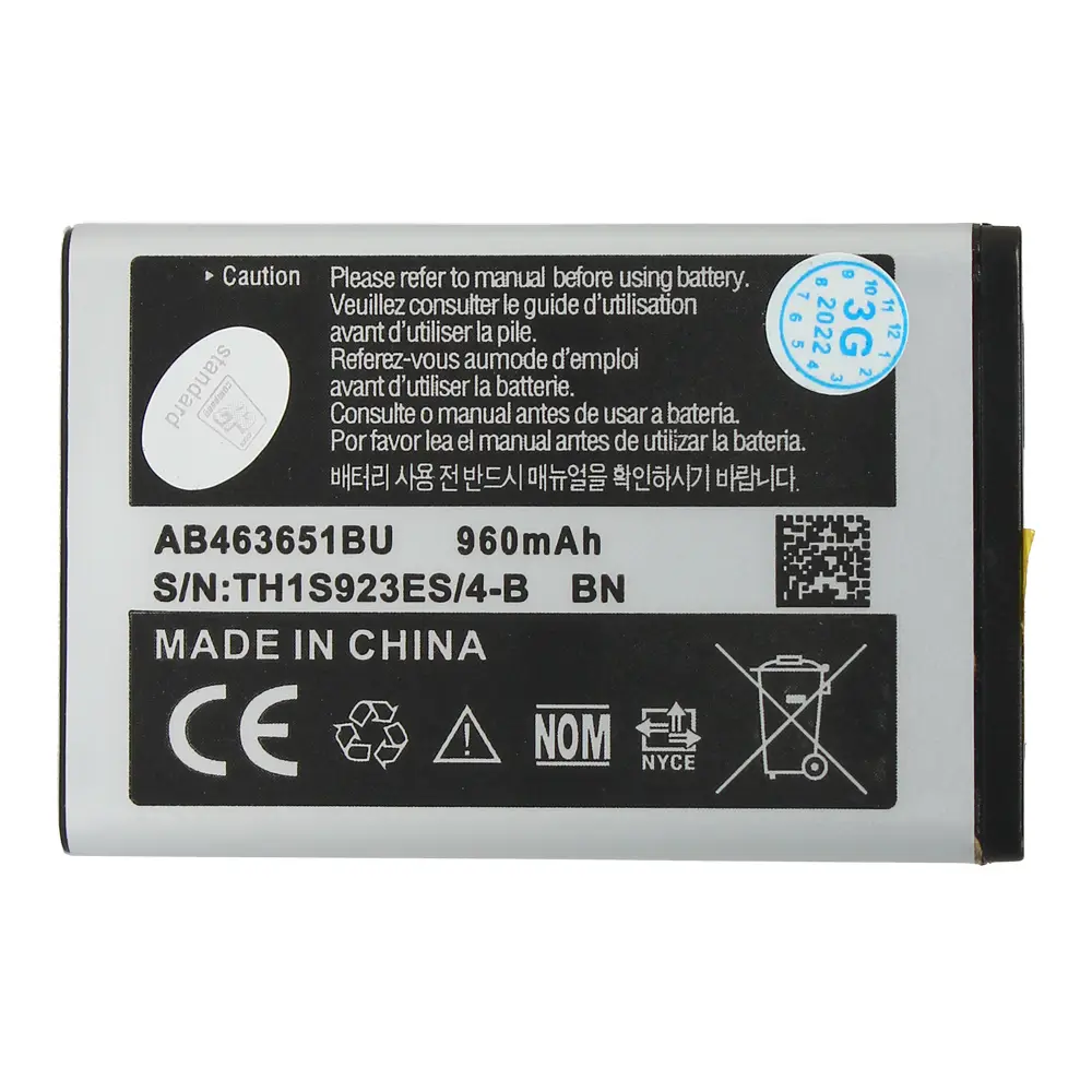 Baterija Standard za Samsung L700/zv60/f400/s5610/s7070/s5260 960mah