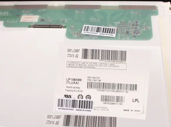LCD Panel 15.0" (lp150x08) 1024x768 CCFL Koriscen